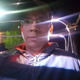 Me getting pulled over in Moab for driving without headlights or taillights.